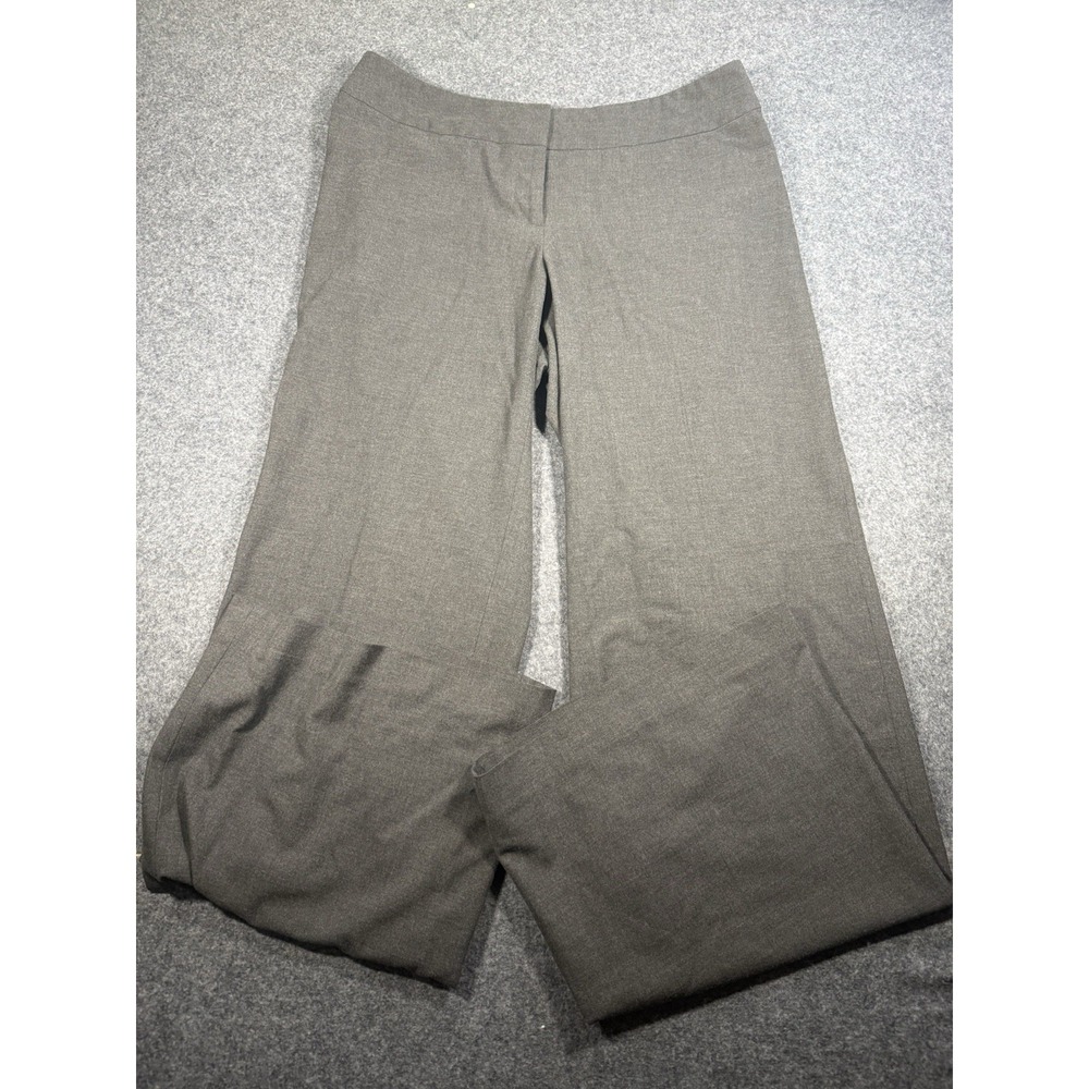 J. Jill‎ Stretch Wide Leg Dress Pants Grey Size 10